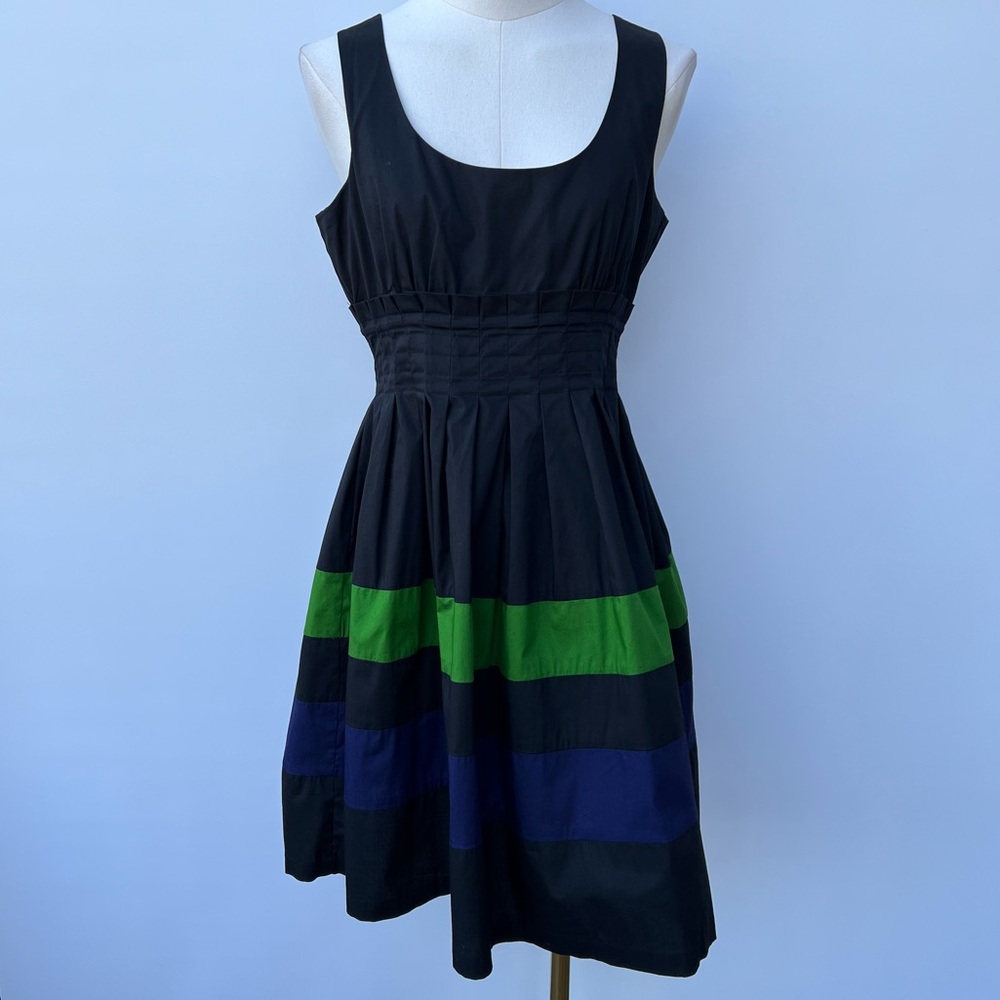 Kensie Girl Fit & Flare Sleeveless Multicolor Dress Size M - Picture 1 of 9